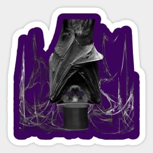 Saturn bat Sticker